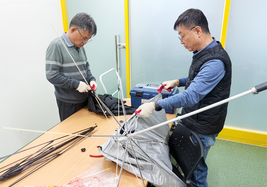 3월 31일 제로웨이스트 프로젝트 폐우산 분리